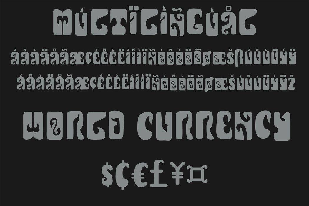 Javanesia Font sample