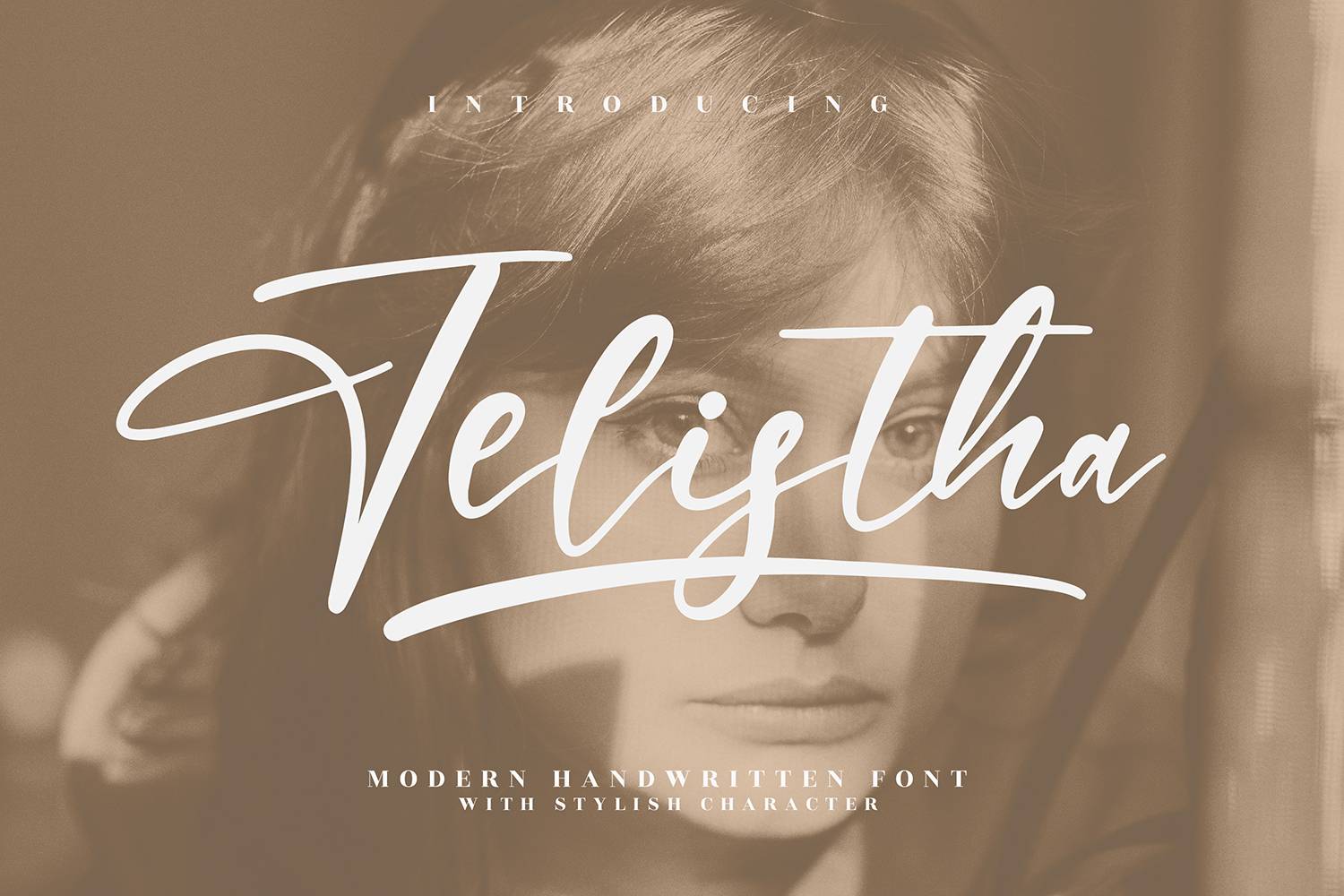 Jelistha Font sample