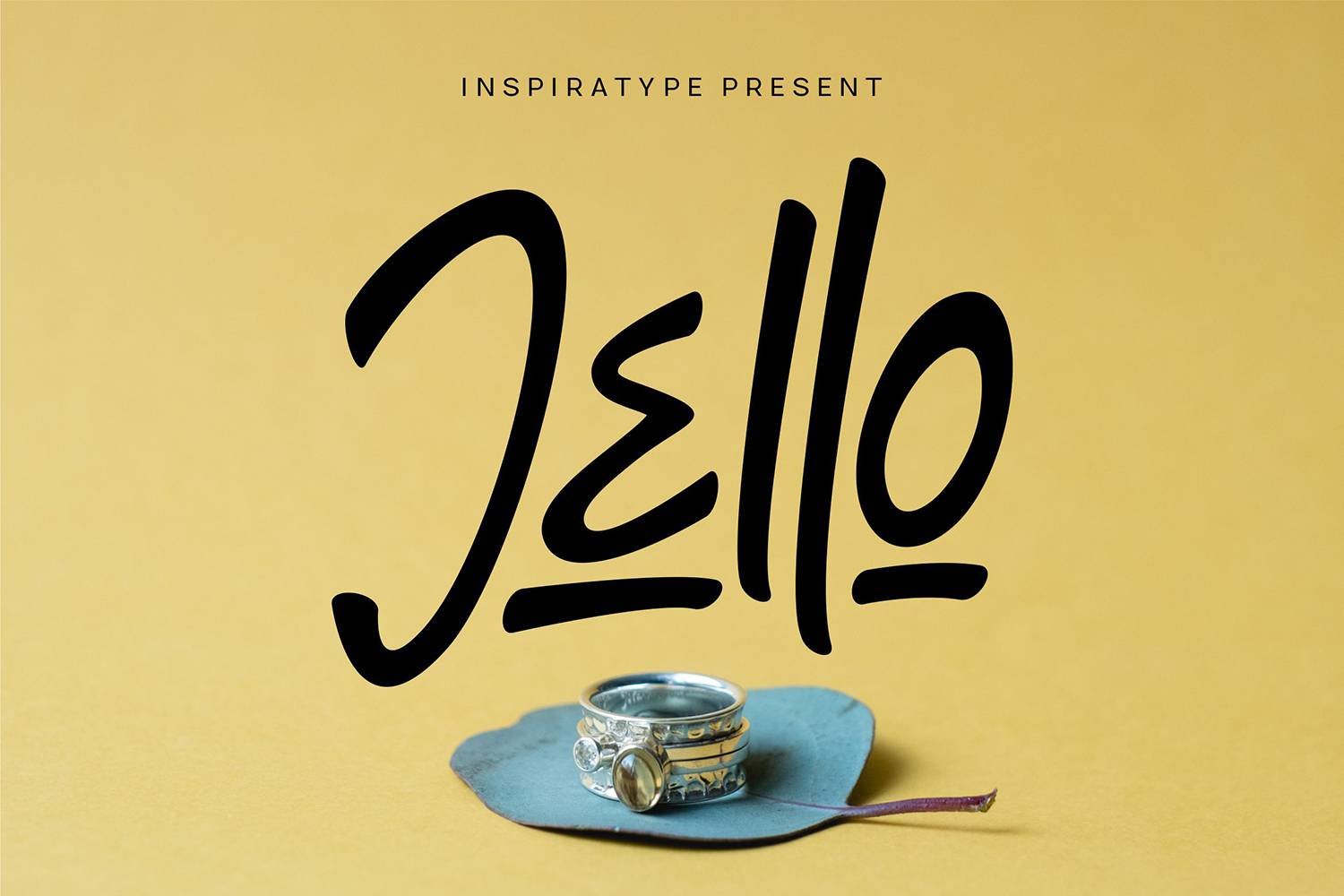 Jello Font sample