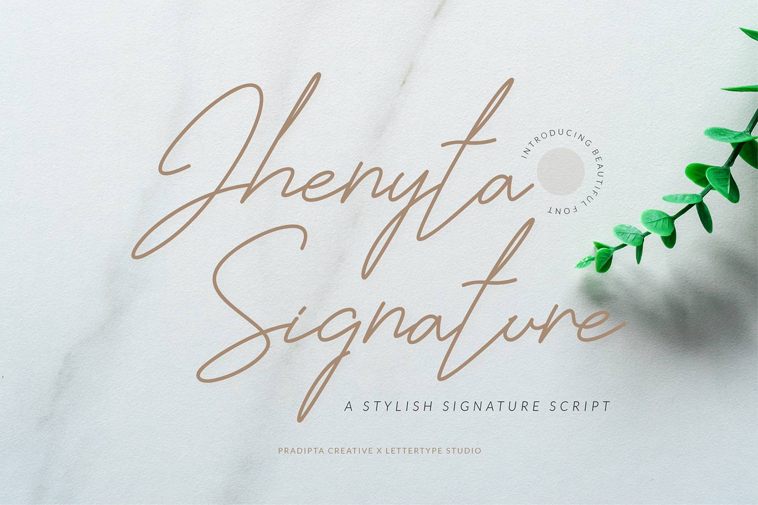 Jhenyta Signature Script sample
