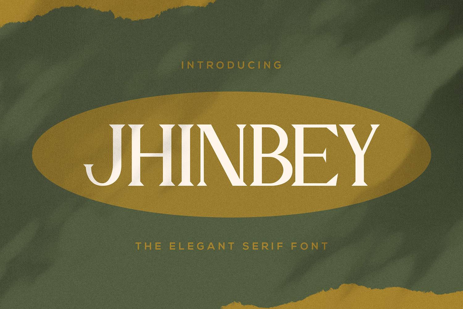 Jhinbey Font sample