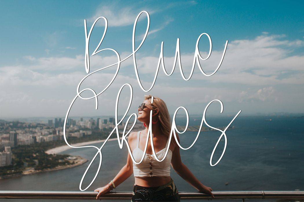 Jimstarline Font sample