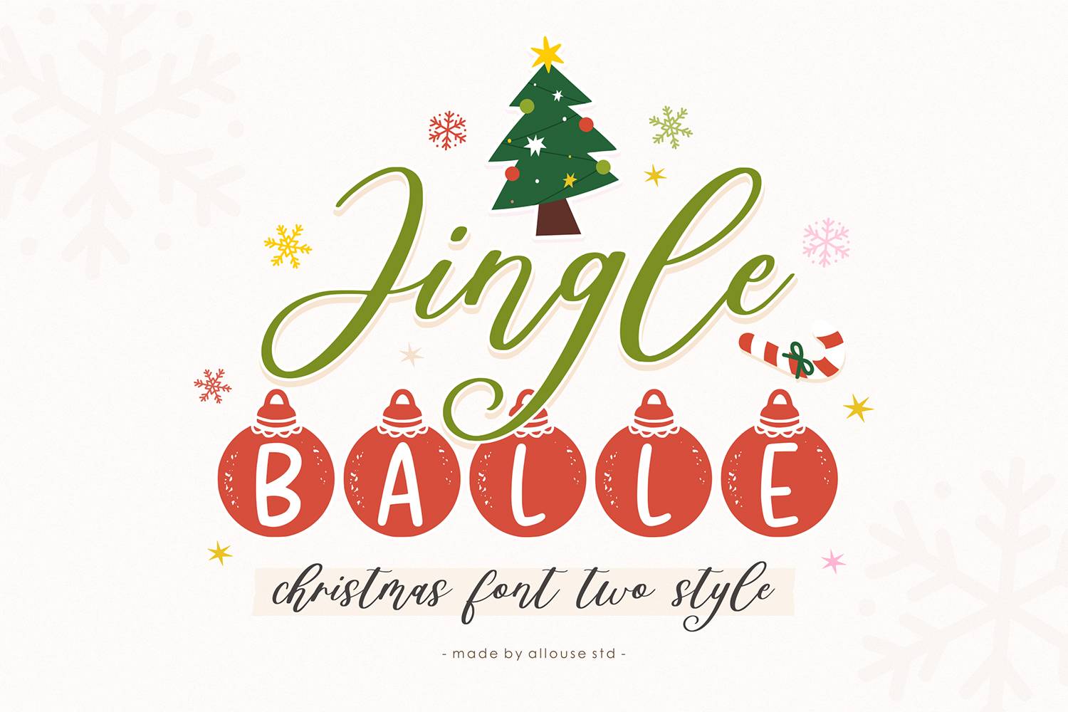 Jingle Balle Font sample