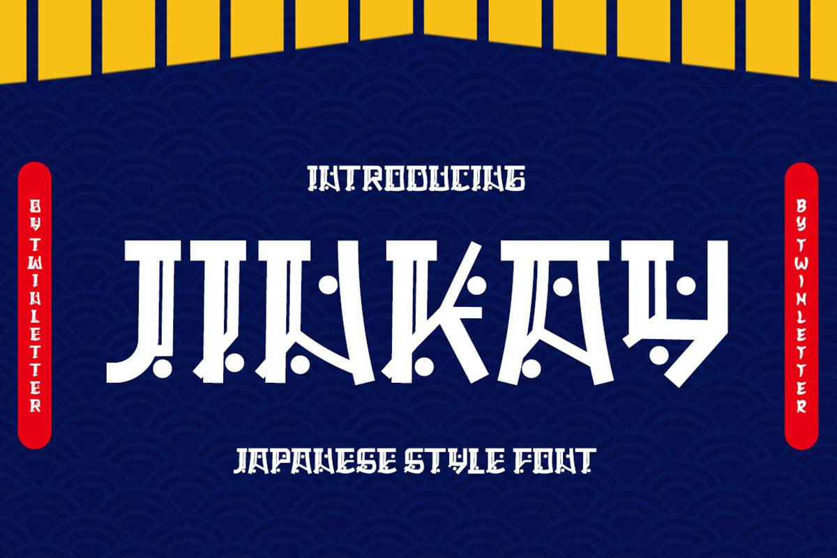 Jinkay Font sample