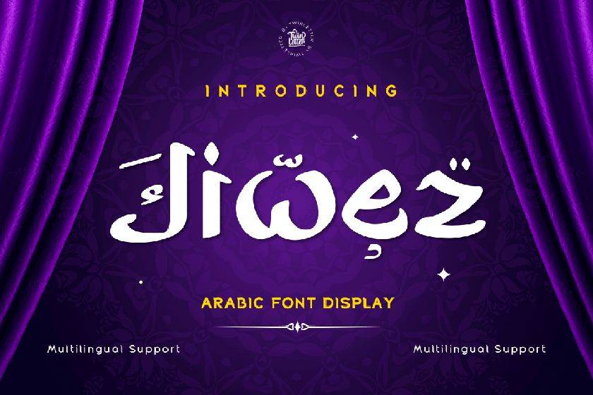 Jiwez Font sample