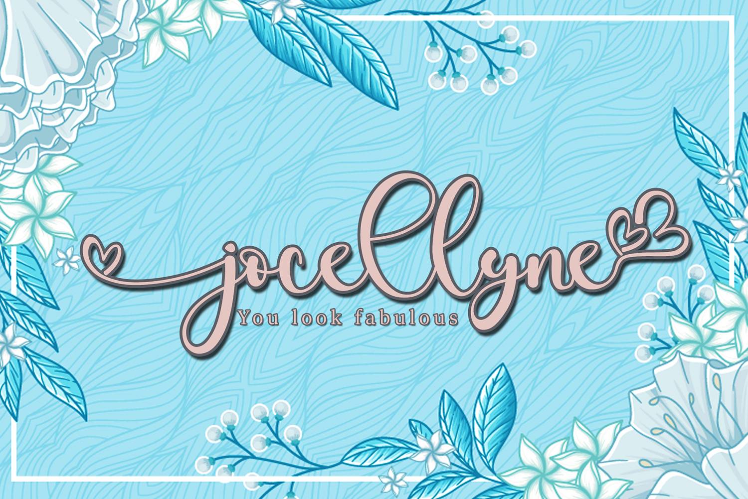 Jocellyne Font sample
