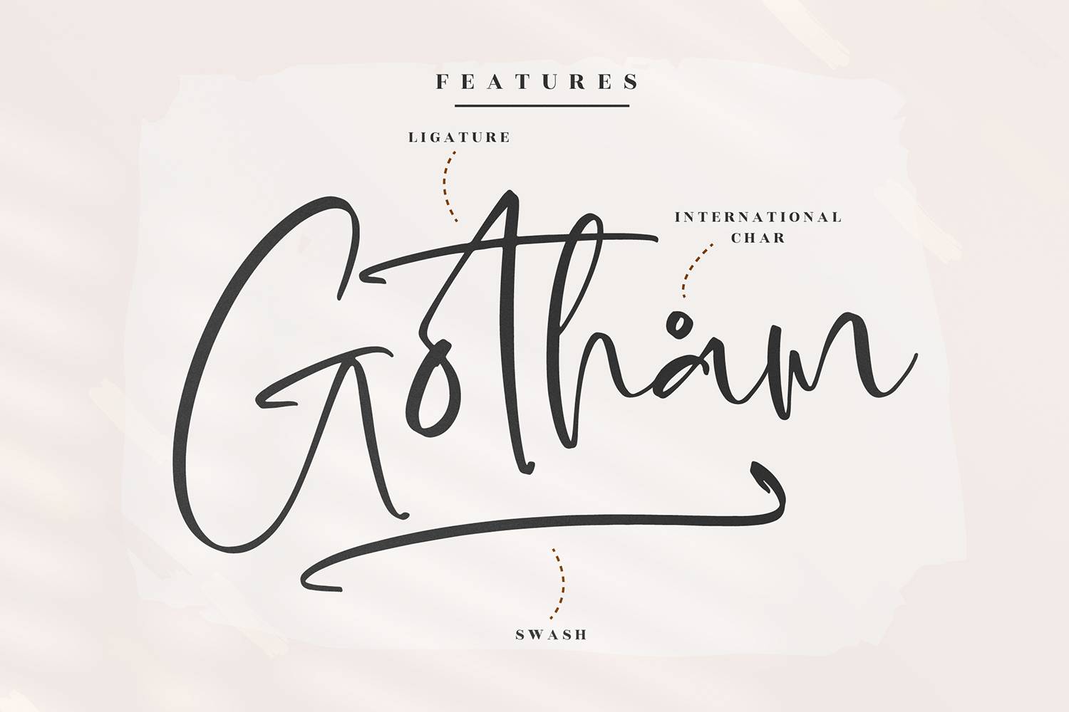 John Smith Font sample