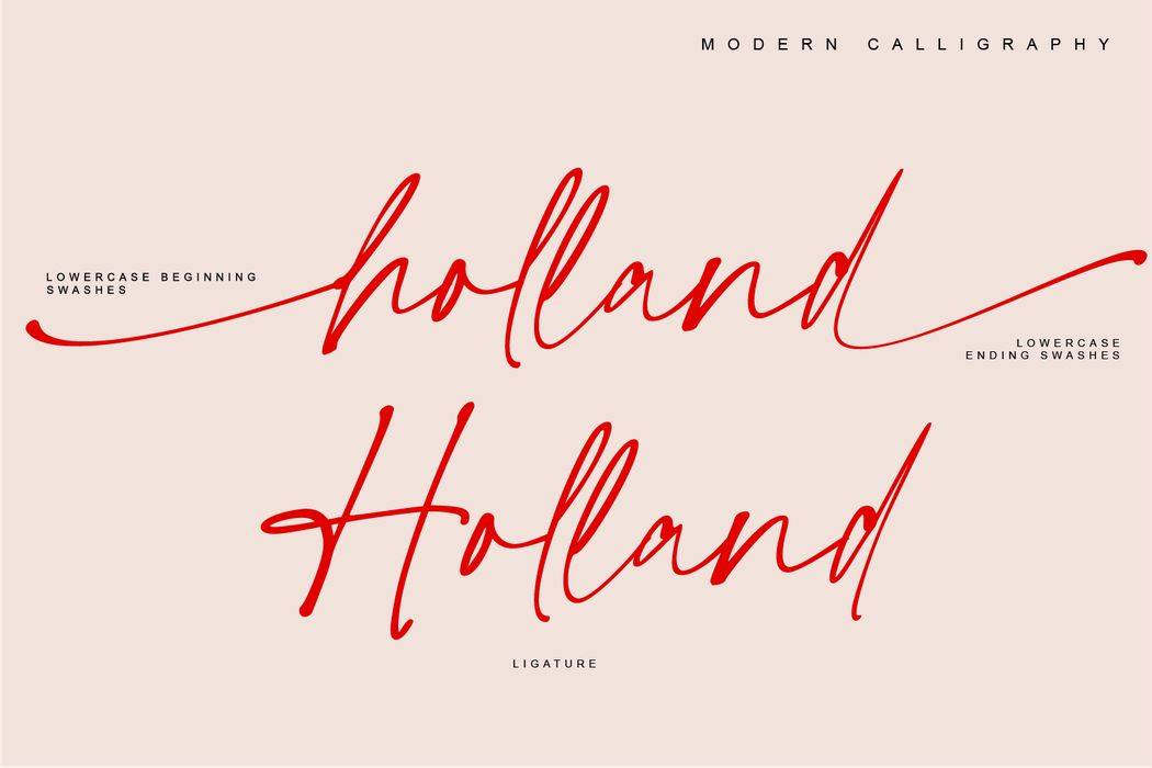 Jollity Font sample