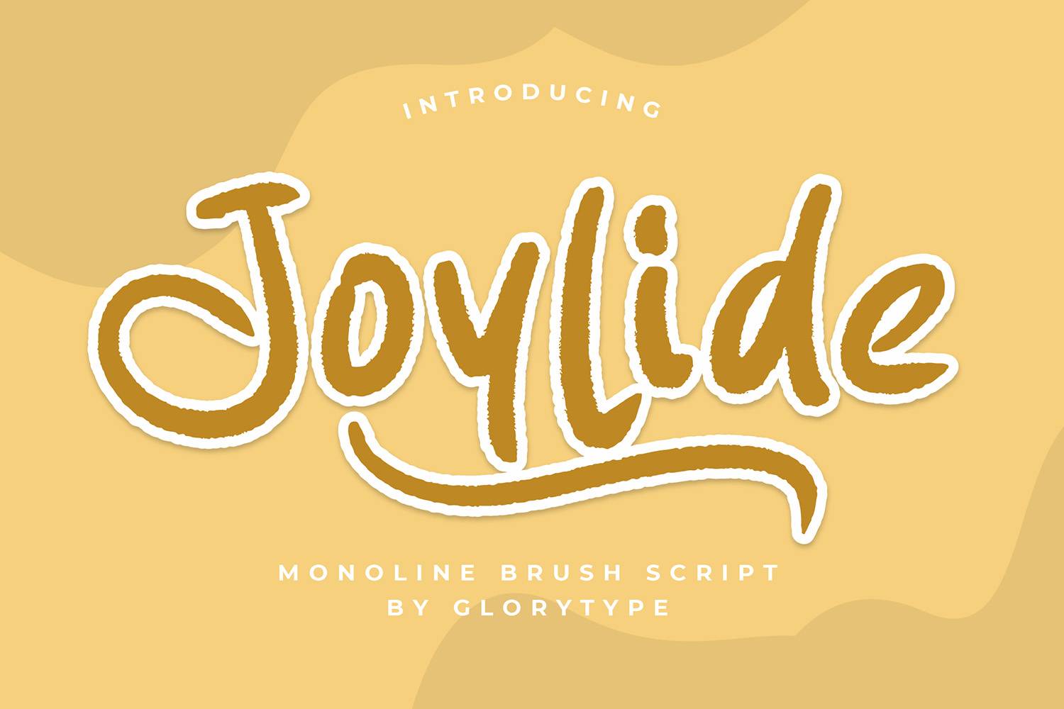 Joylide Font sample
