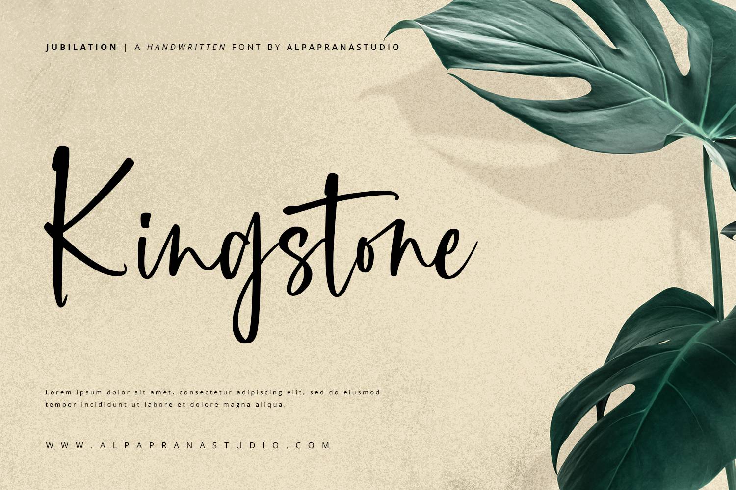 Jubilation Font sample
