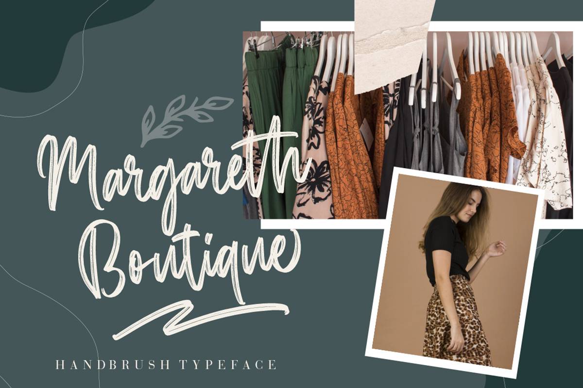Judthing Handbrush Font sample