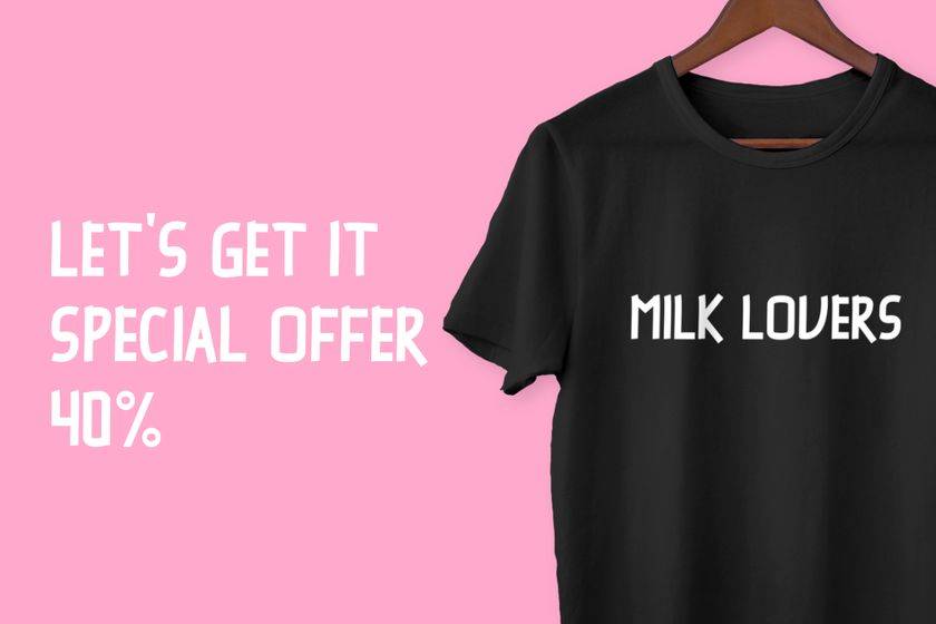 Juicy Milky Font sample