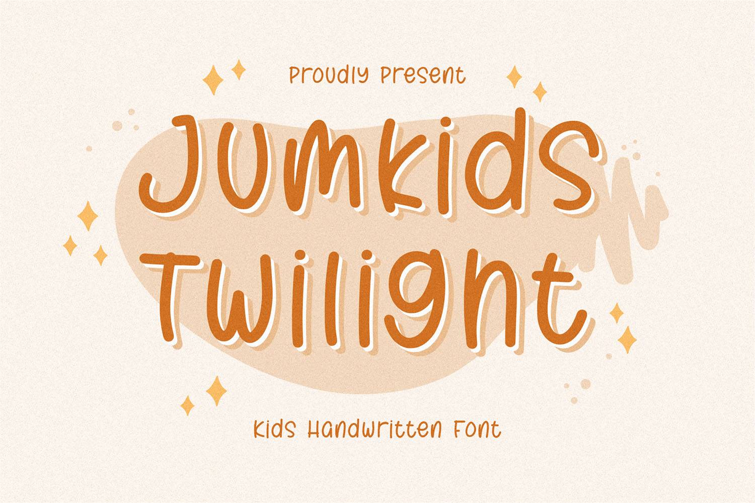 Jumkids Twilight Font sample
