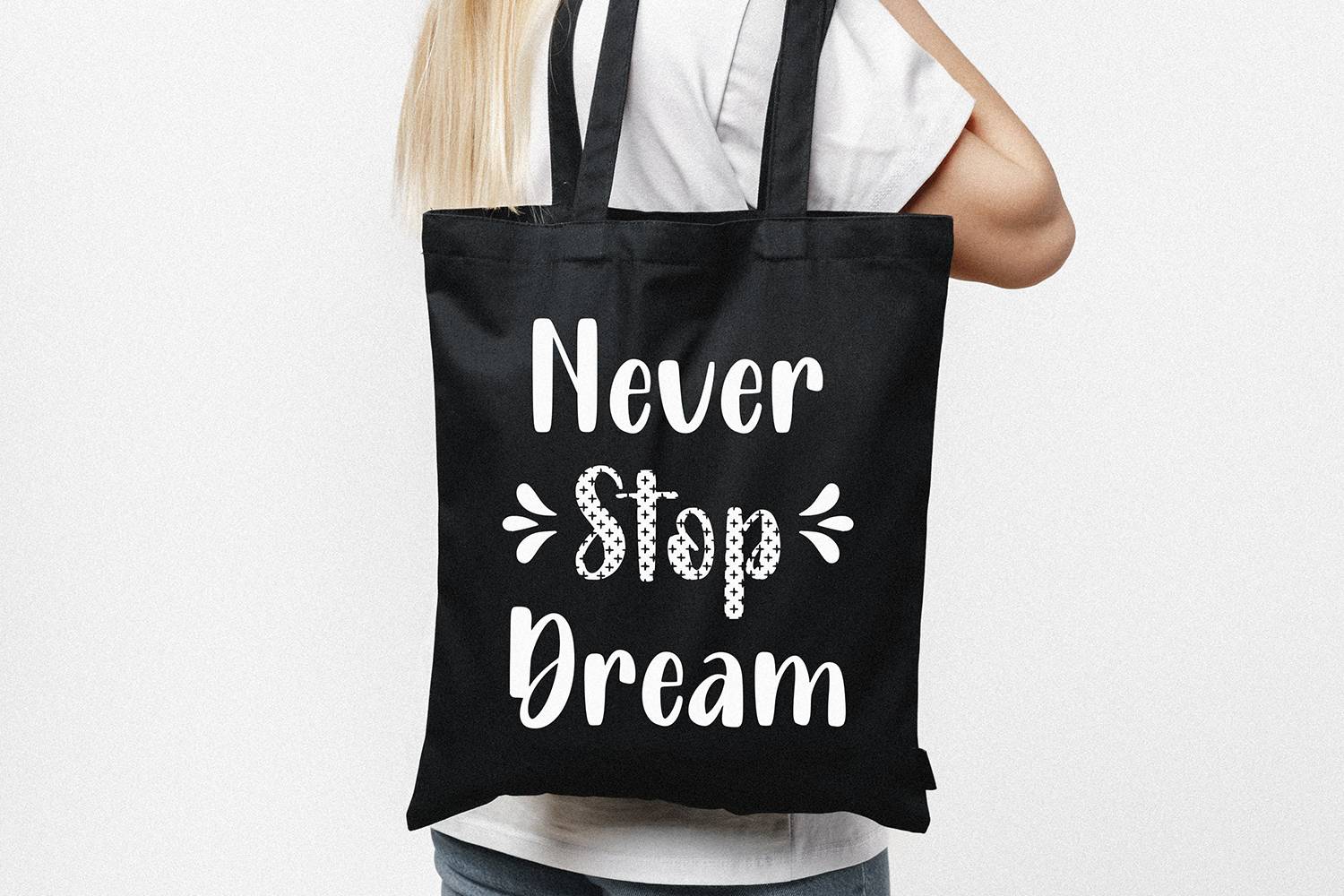 Jumping Unicorn Font sample