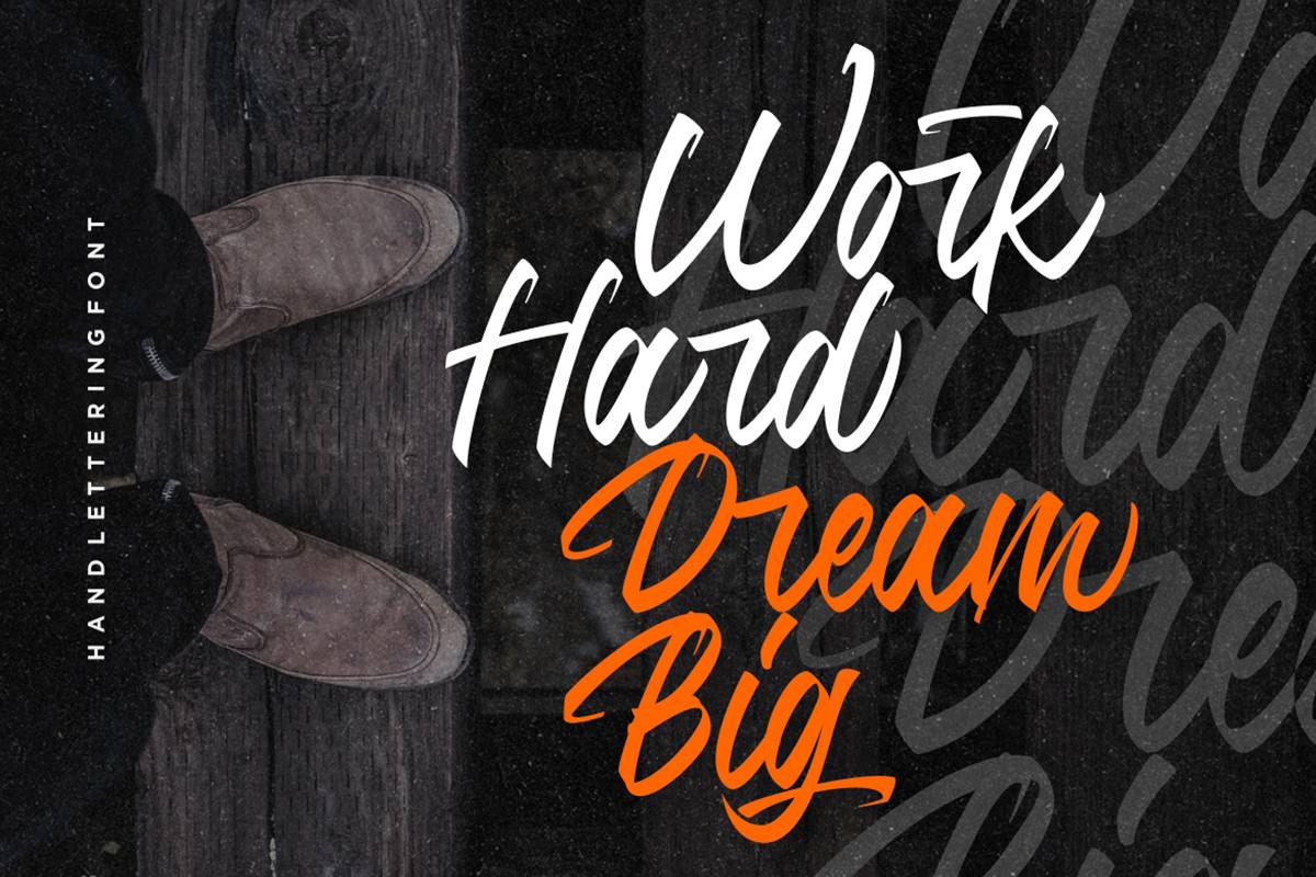 Jumps Steady Font sample