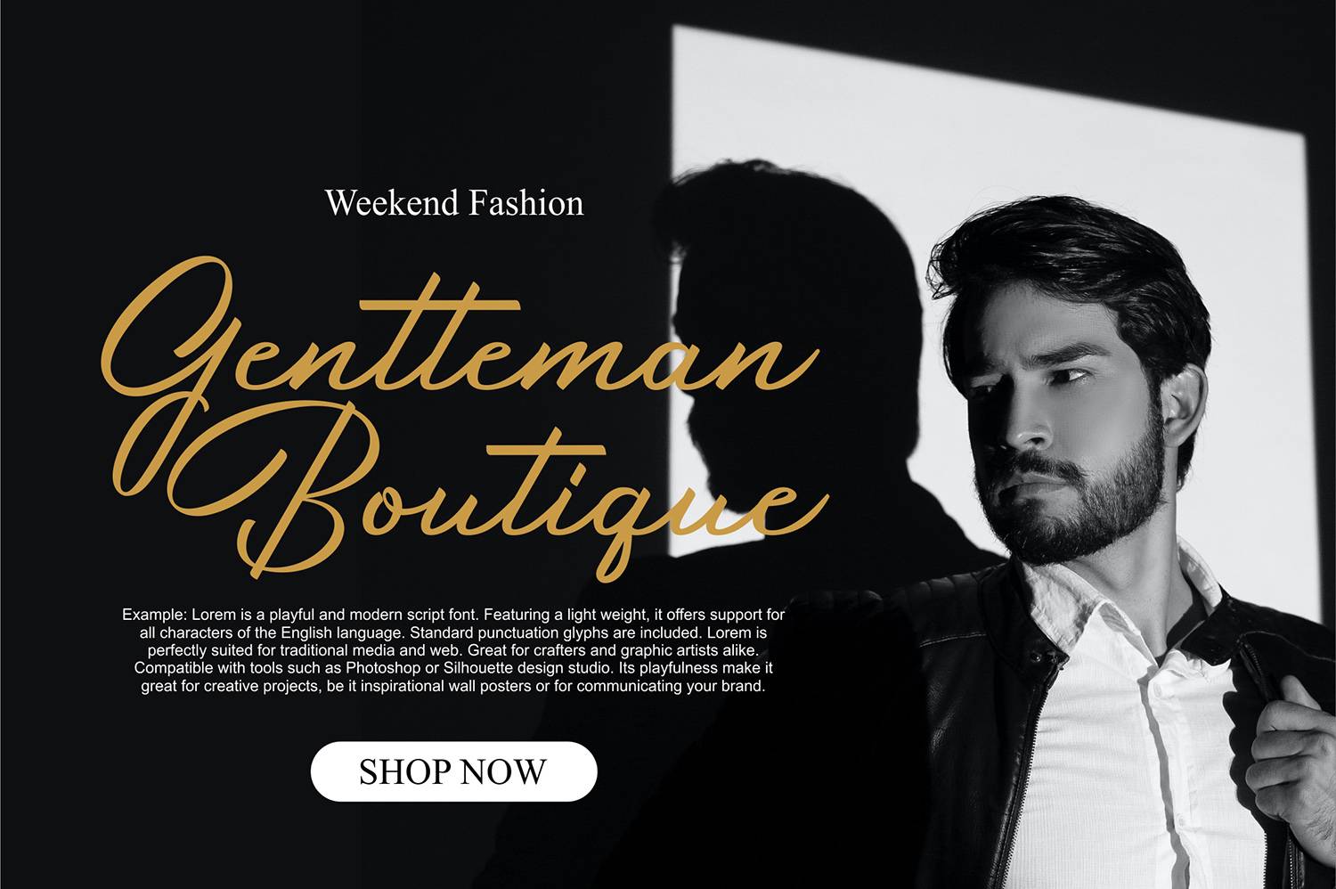 Junethes Font sample