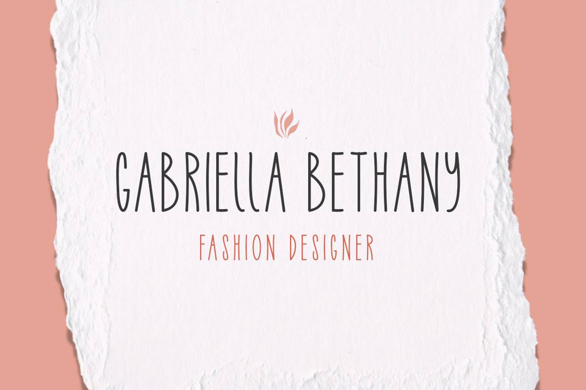 Just Believe Font sample