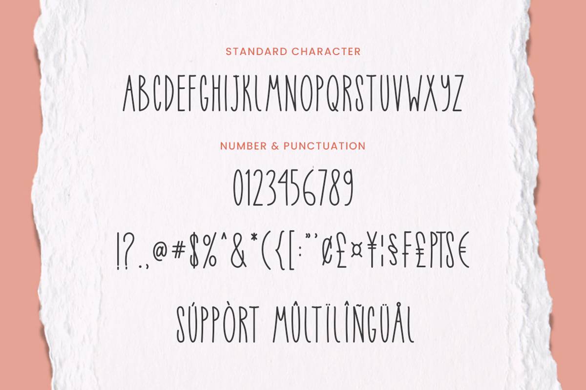 Just Believe Font sample