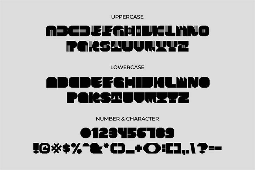 KARL Zone Font sample