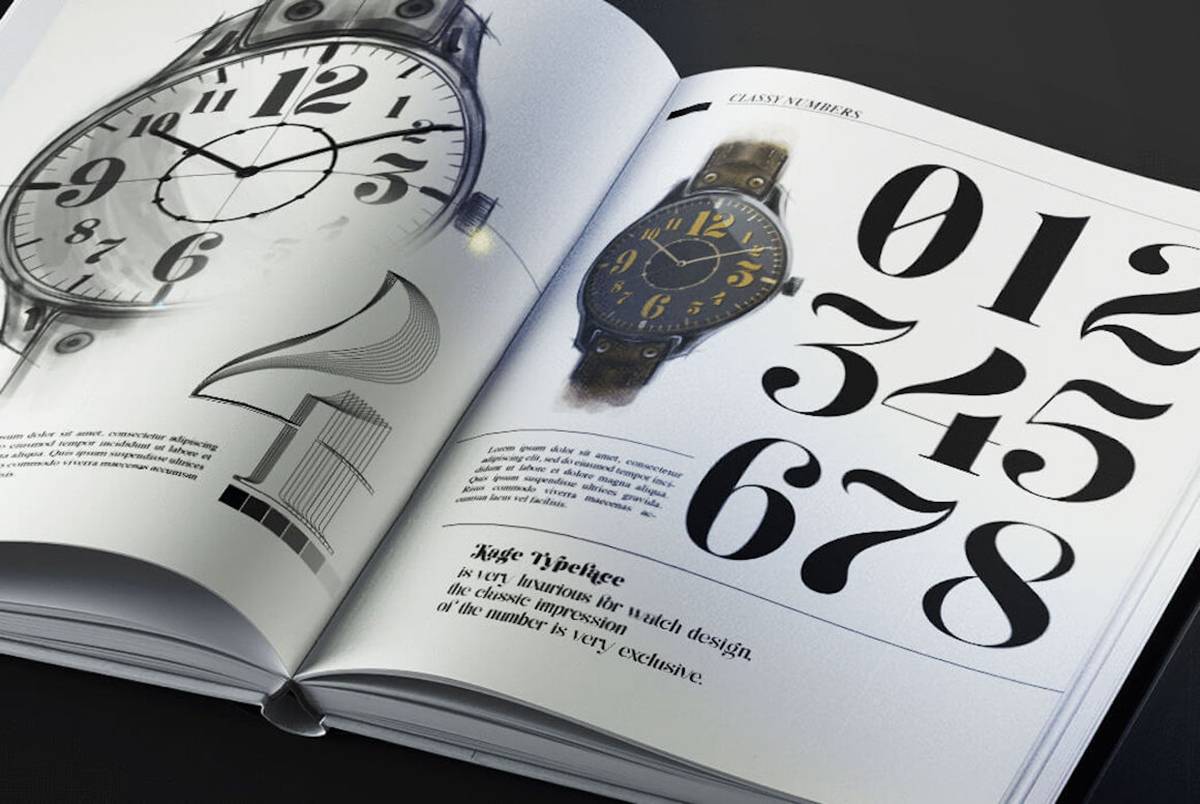 Kage Elegant Serif sample