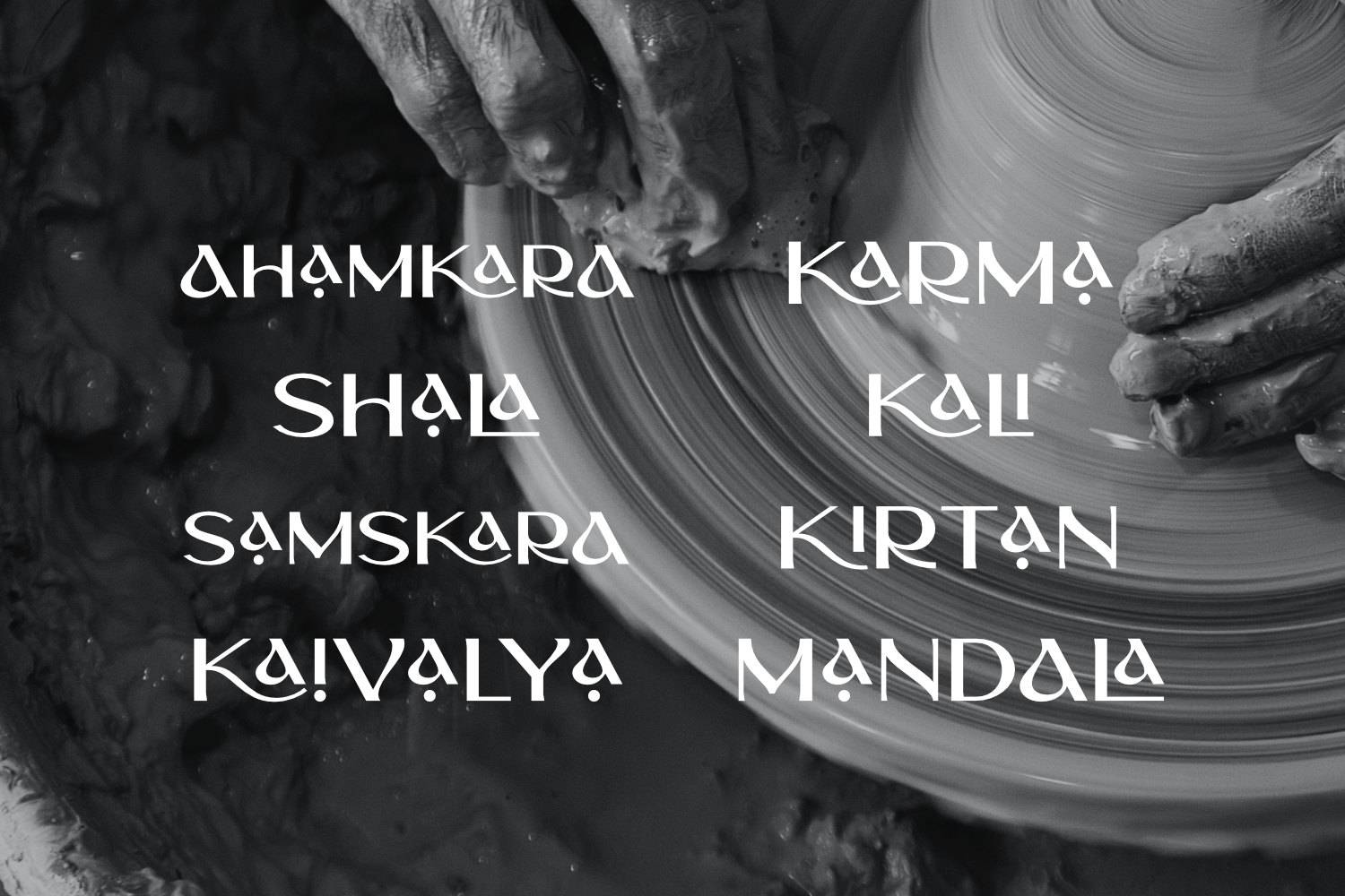 Kaivalya Font sample