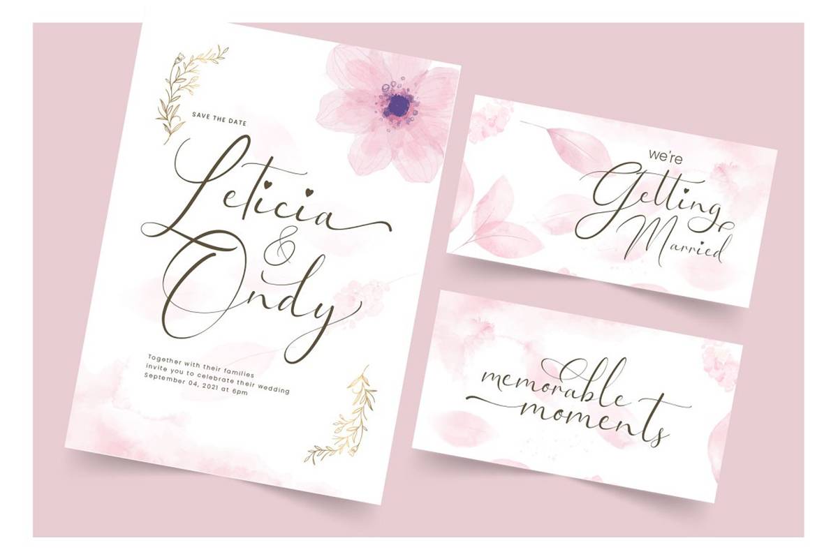 Kalidony Font sample