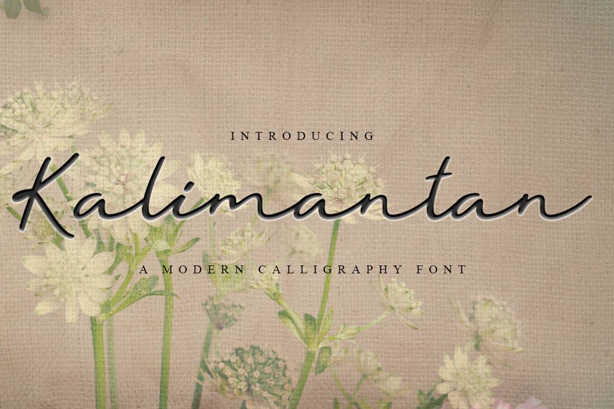 Kalimantan Font sample