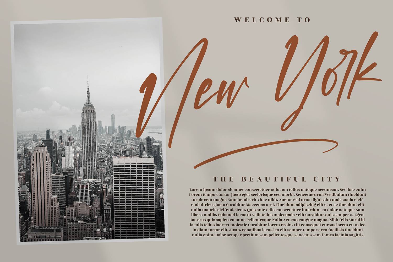 Kalisdera Font sample