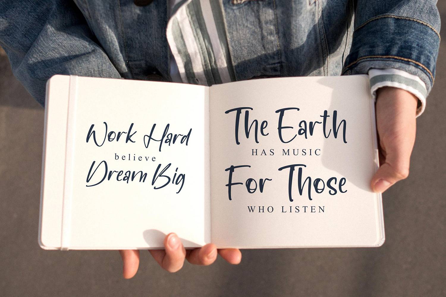 Kallimaya Font sample
