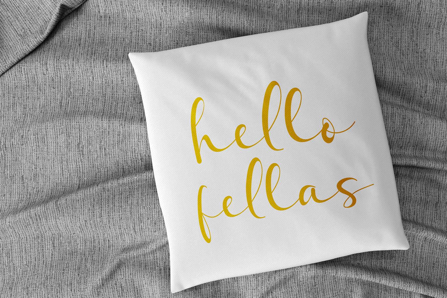 Kallyca Font sample