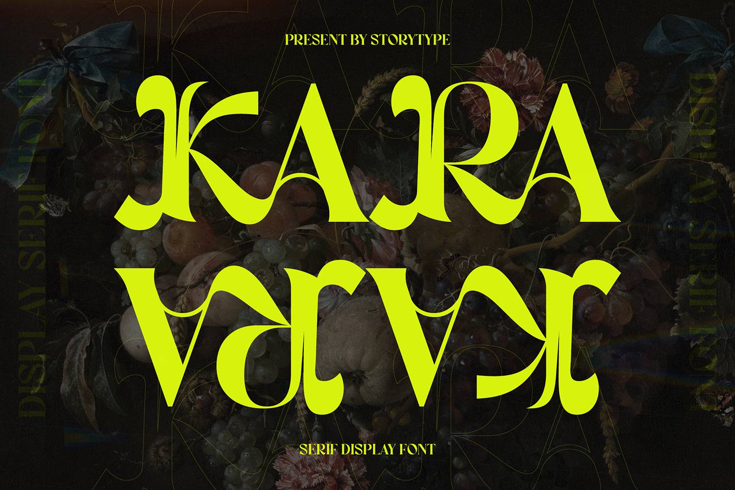 Kara Font sample