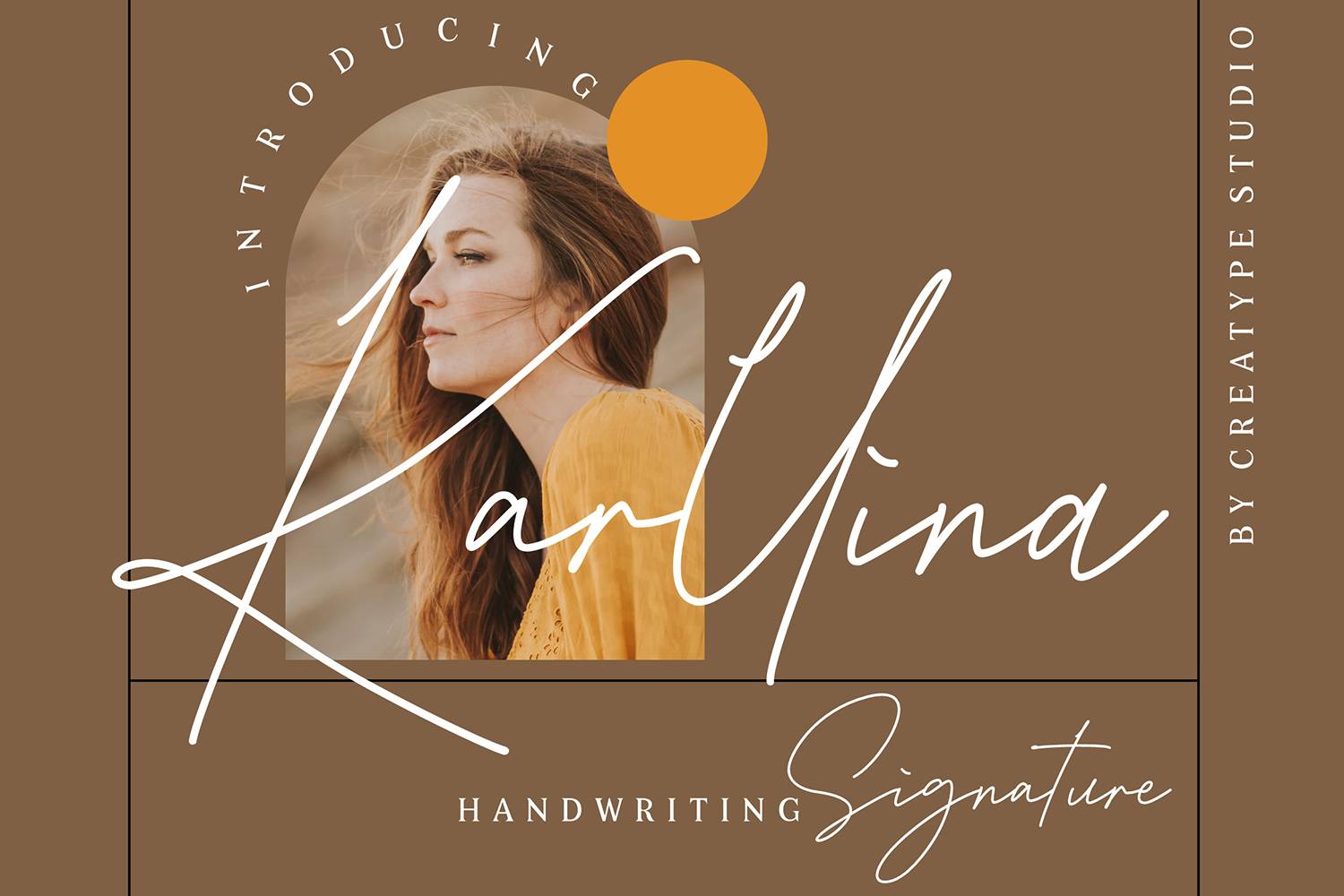 Karllina Font sample