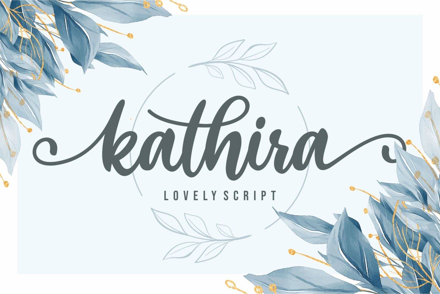 Kathira Font sample