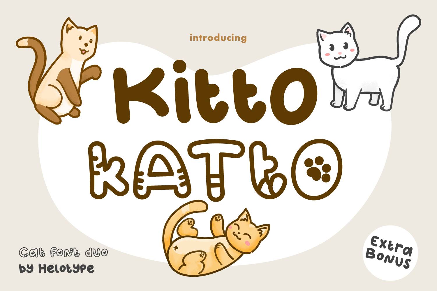 Katto Font sample