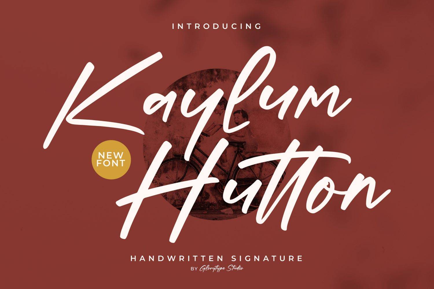 Kaylum Hutton Font sample