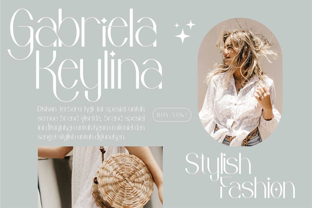Kegisiko Font sample