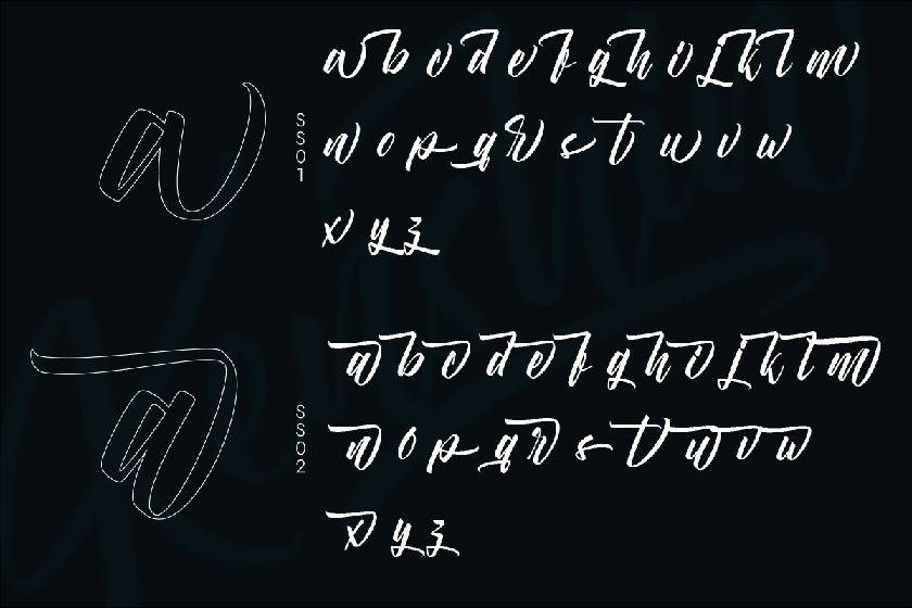 Kenshin Font sample