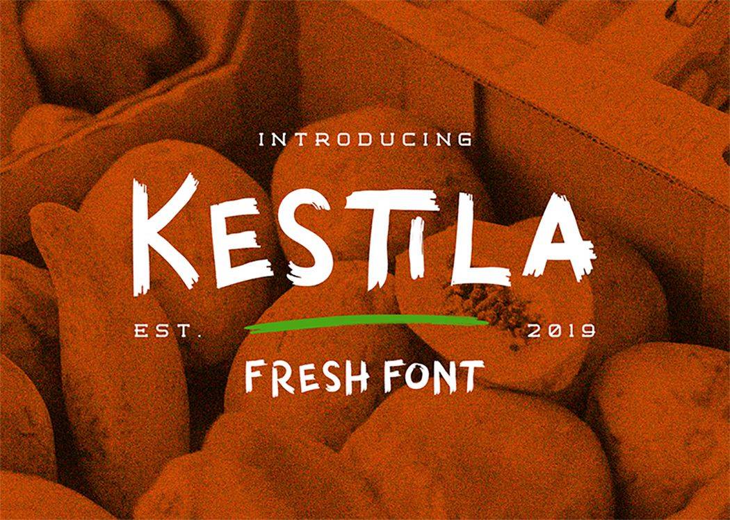 Kestila Font sample