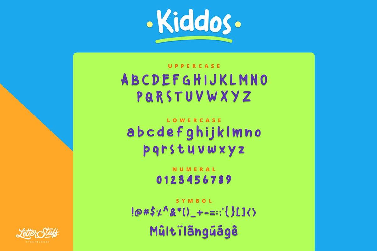 Kiddos Fun Handwriting Demo sample