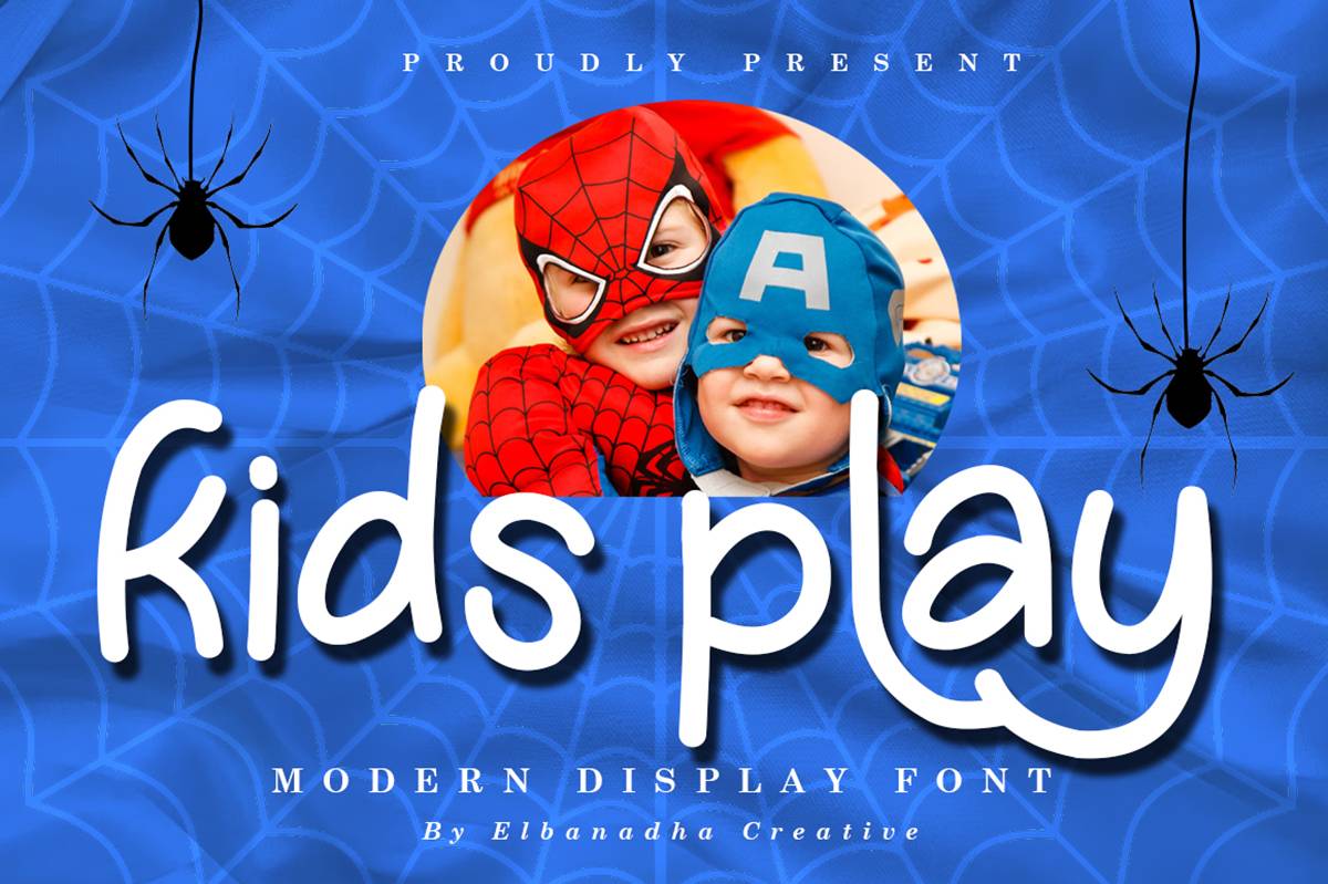 Kids Play Font sample