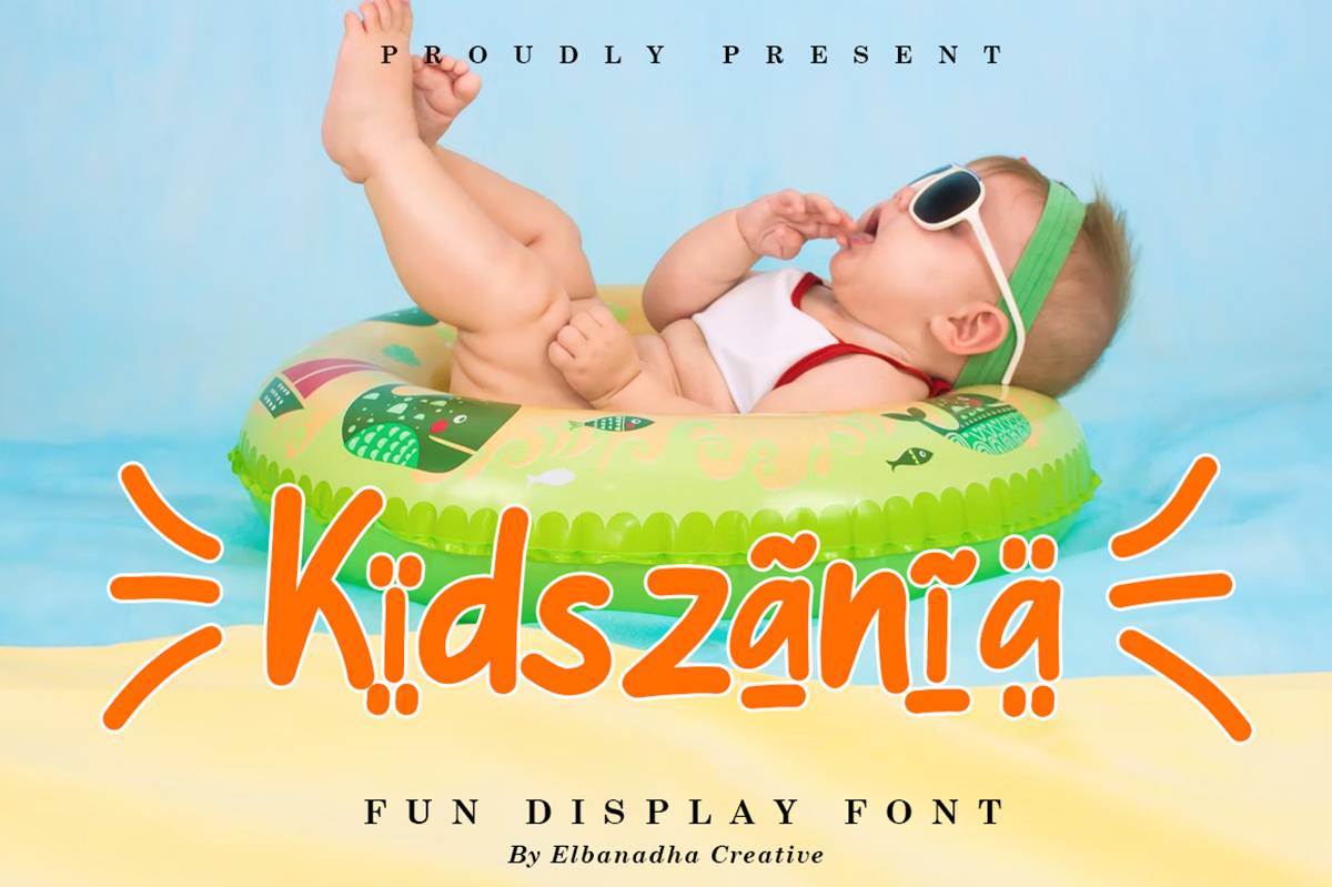 Kidszania Font sample