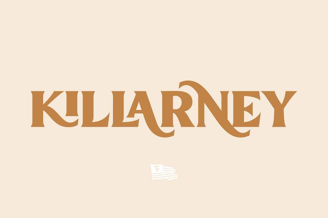 Killarney Font sample