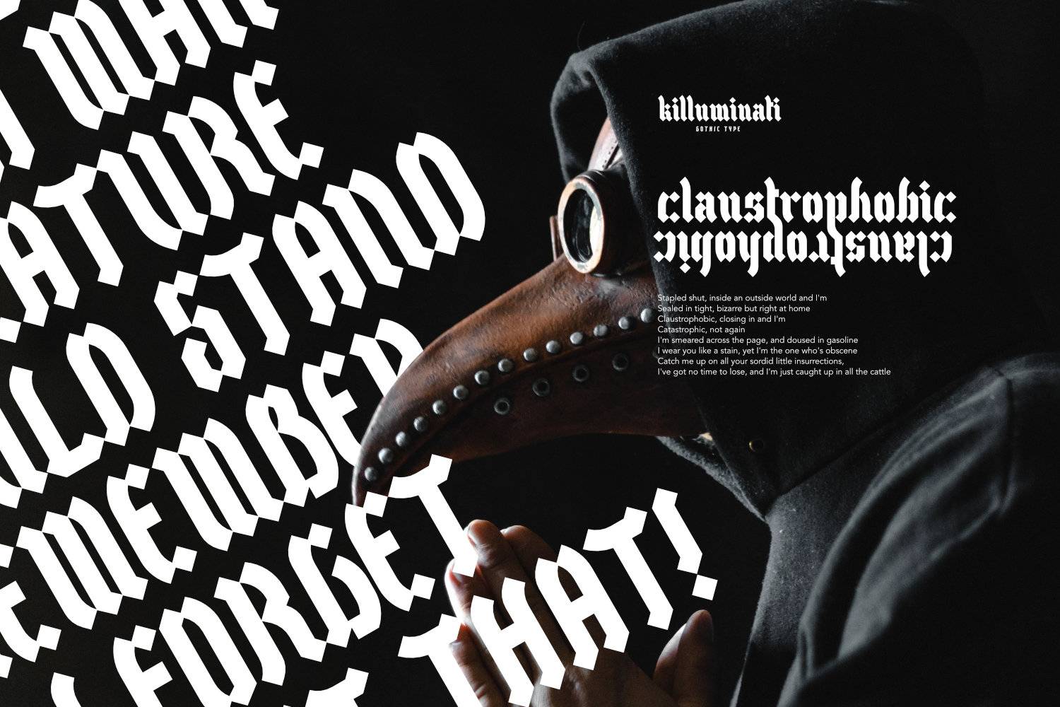 Killuminati Font sample
