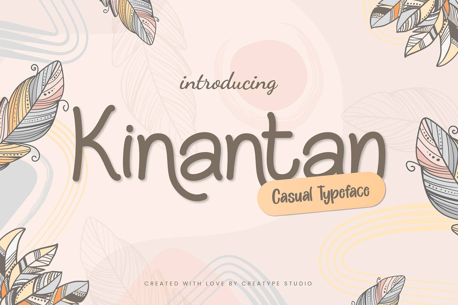 Kinantan Fun & Casual Font sample
