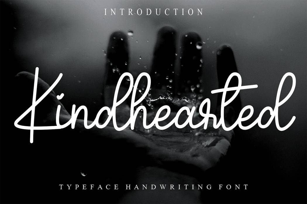Kindhearted Font sample