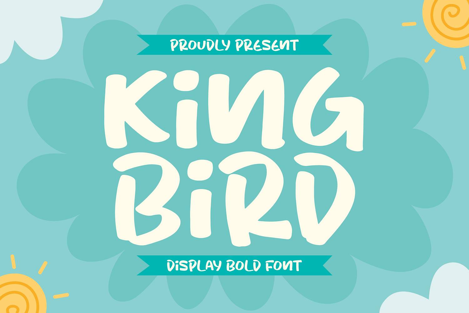King Bird Font sample