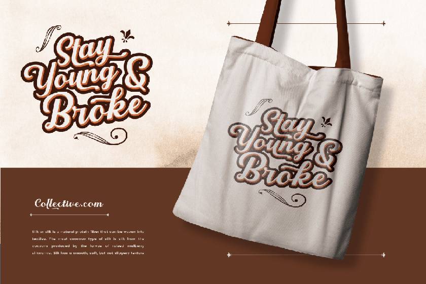 Kingsmith Font sample