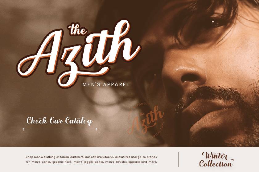 Kingsmith Font sample