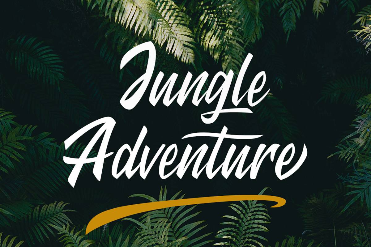 Kingstand Font sample