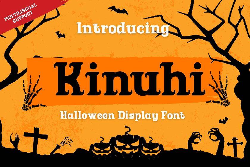 Kinuhi Font sample